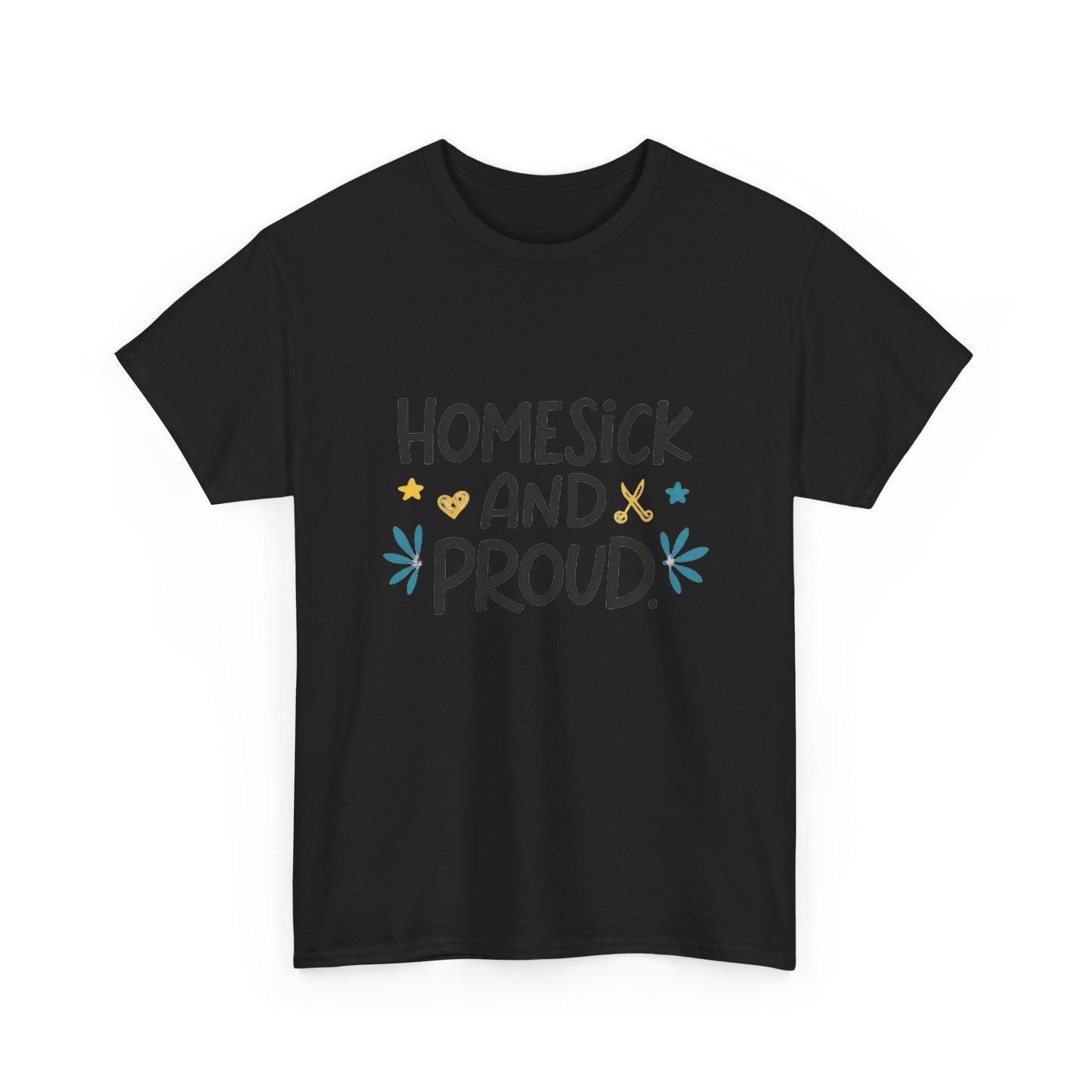 Homesick and proud.