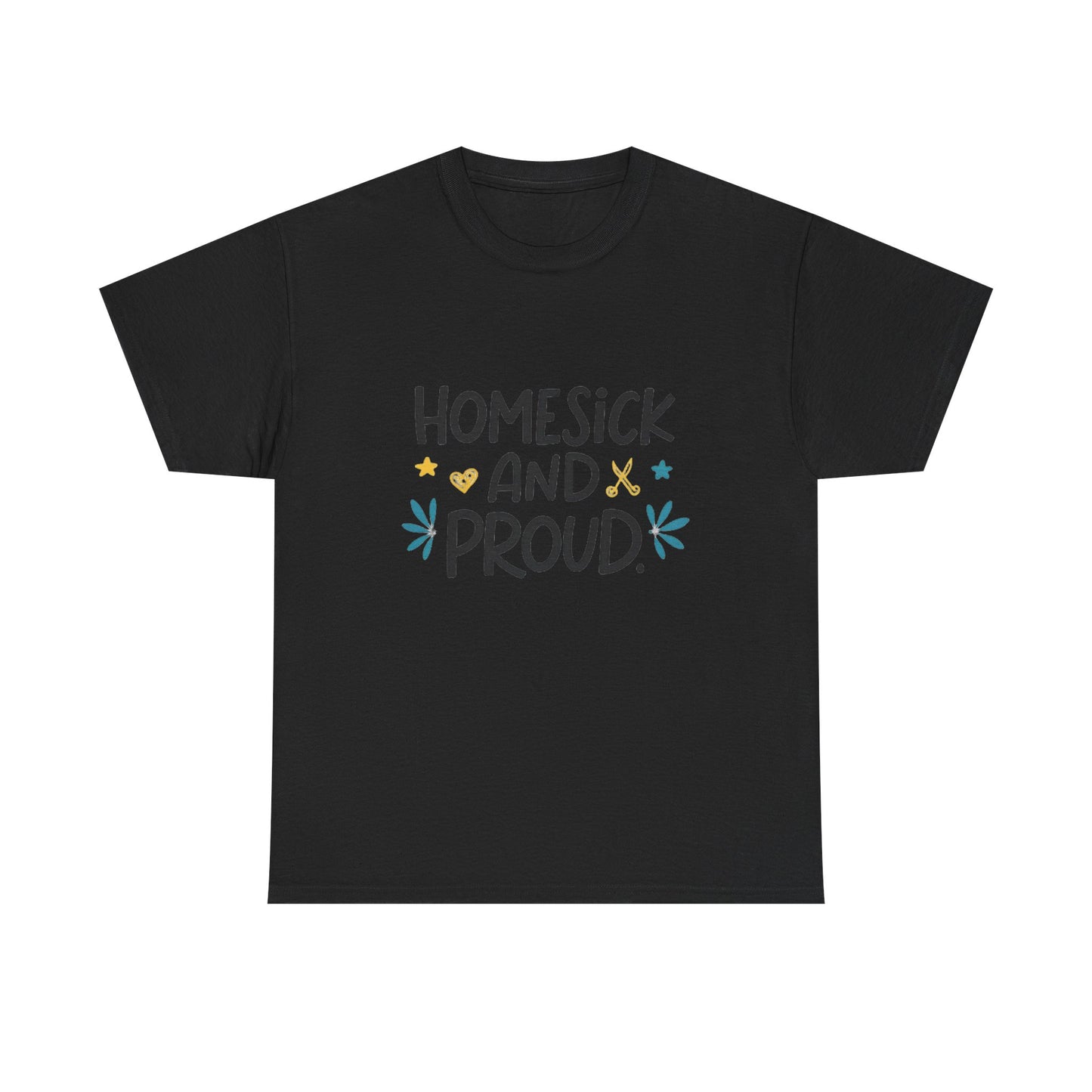 Homesick and proud.