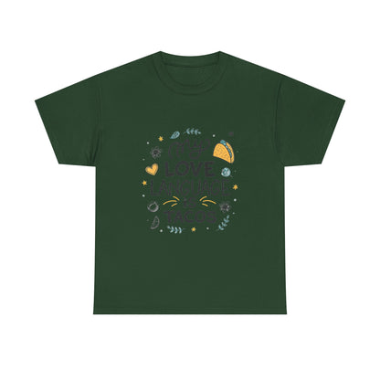 Additional product view of the Mexico My Love Language Is Tacos T-Shirt