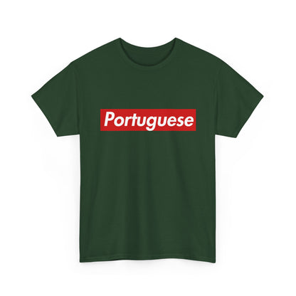 Additional product view of the Portugal Portuguese Red Wordmark T-Shirt