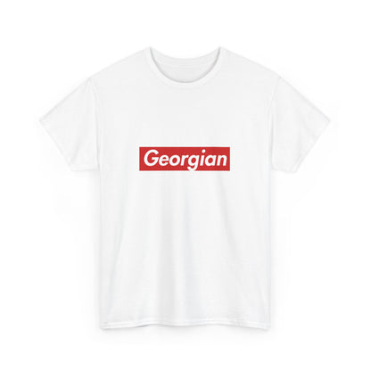 Additional product view of the Georgian Red Wordmark T-Shirt