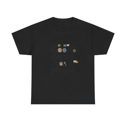 Additional product view of the New Zealand Good Yarns, Good People T-Shirt
