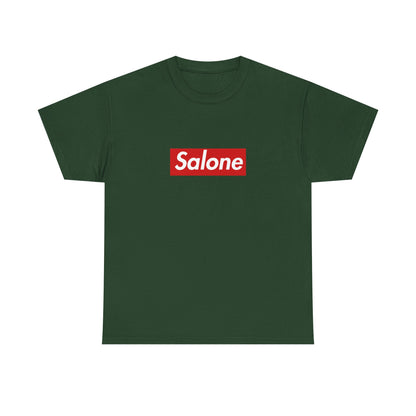 Additional product view of the Sierra Leone Salone Red Wordmark T-Shirt