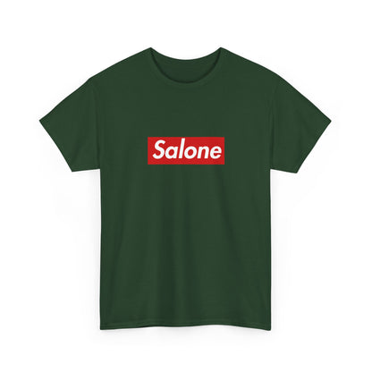 Additional product view of the Sierra Leone Salone Red Wordmark T-Shirt