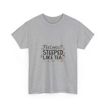 Additional product view of the United Kingdom Feelings Steep Like Tea T-Shirt