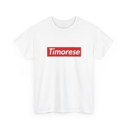 Additional product view of the Timor-Leste Timorese Red Wordmark T-Shirt