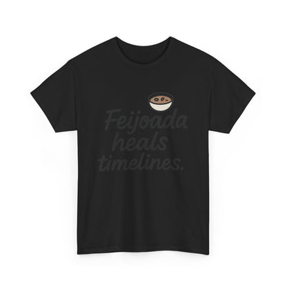 Additional product view of the Brazil Feijoada Heals Timelines T-Shirt