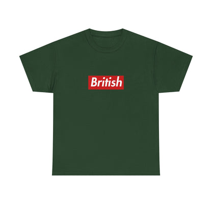 Additional product view of the United Kingdom British Red Wordmark T-Shirt