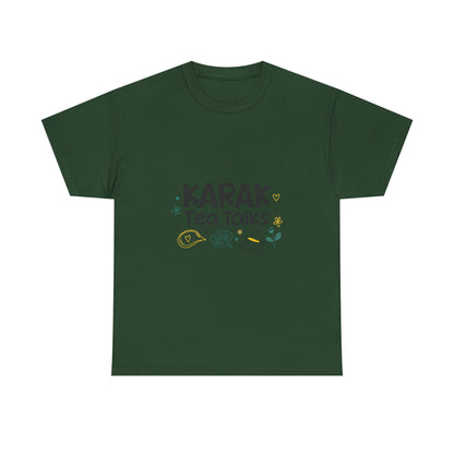 Additional product view of the Qatar Karak Tea Talks T-Shirt