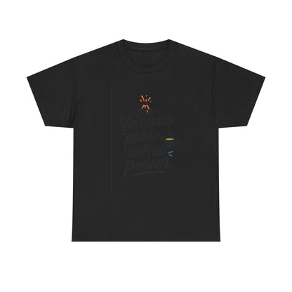 Additional product view of the Guatemala Volcano Pride, Coffee Power T-Shirt
