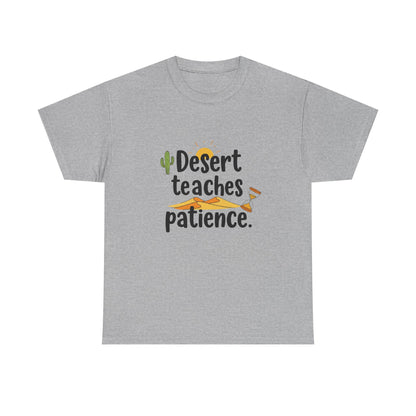 Additional product view of the Jordan Desert Teaches Patience T-Shirt
