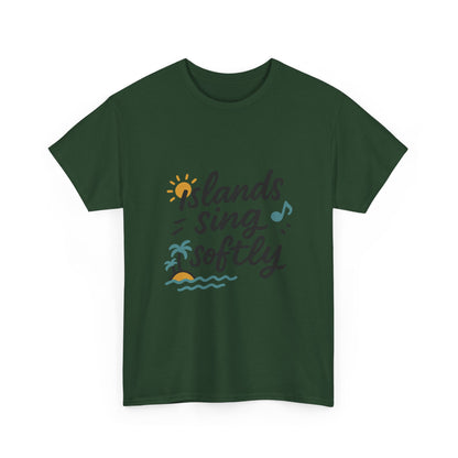 Additional product view of the São Tomé & Príncipe Islands Sing Softly T-Shirt