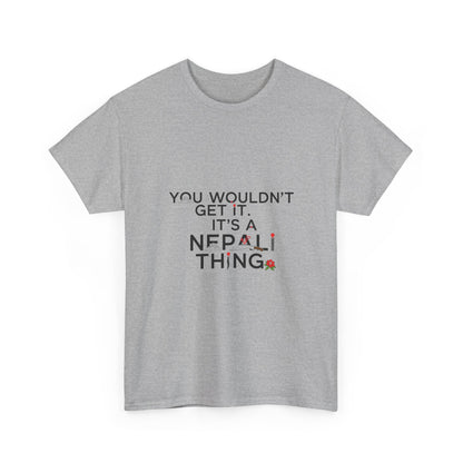 Additional product view of the Nepal Nepali Thing T-Shirt