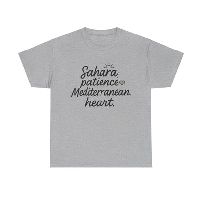Additional product view of the Algeria Sahara & Mediterranean T-Shirt