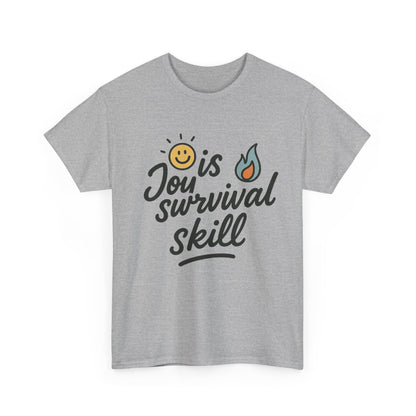 Additional product view of the Brazil Joy Is a Survival Skill T-Shirt