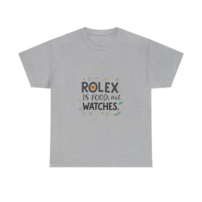 Additional product view of the Uganda Rolex Is Food T-Shirt