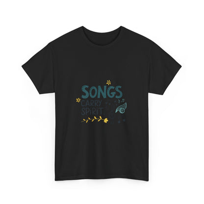 Additional product view of the Tuvalu Songs Carry Our Spirit T-Shirt