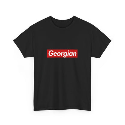 Additional product view of the Georgian Red Wordmark T-Shirt