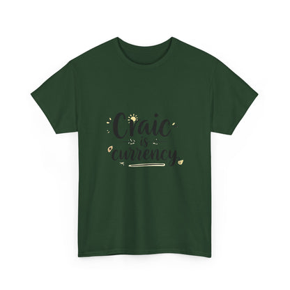 Additional product view of the Ireland Craic Currency T-Shirt