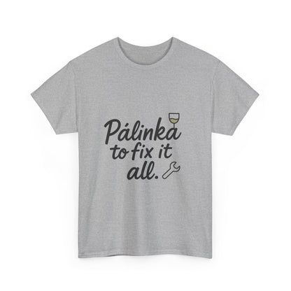 Additional product view of the Hungary Pálinka to Fix It All T-Shirt
