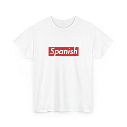 Additional product view of the Spain Spanish Red Wordmark T-Shirt