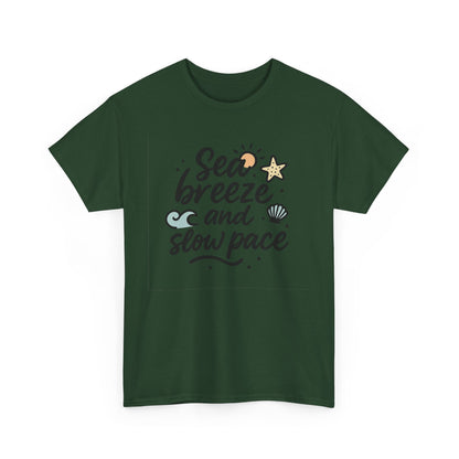 Additional product view of the Cyprus Sea Breeze & Slow Pace T-Shirt