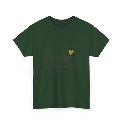 Additional product view of the Bangladesh Family Is the Map T-Shirt