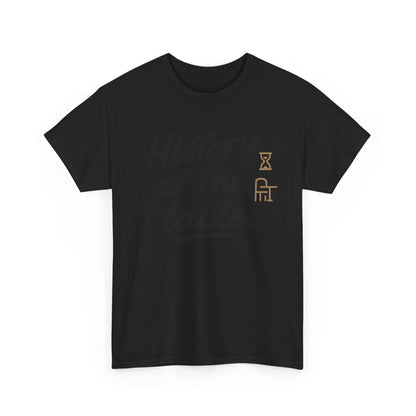 Additional product view of the Cyprus History at the Table T-Shirt
