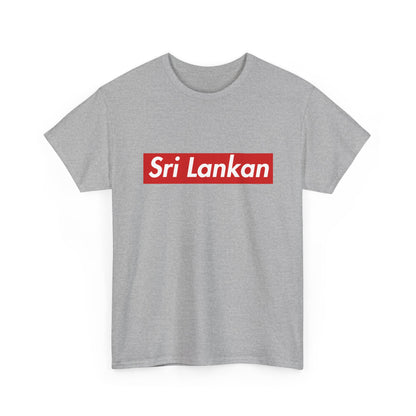 Additional product view of the Sri Lanka Sri Lankan Red Wordmark T-Shirt