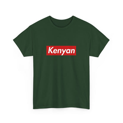 Additional product view of the Kenya Kenyan Red Wordmark T-Shirt