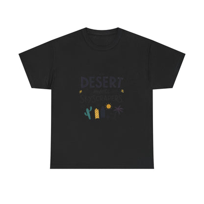 Additional product view of the United Arab Emirates Desert & Skyscrapers T-Shirt