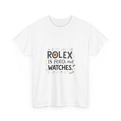 Additional product view of the Uganda Rolex Is Food T-Shirt