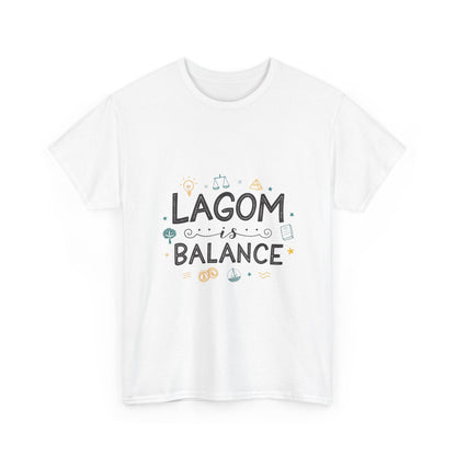 Additional product view of the Sweden Lagom Balance T-Shirt
