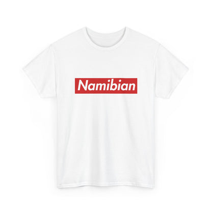 Additional product view of the Namibia Namibian Red Wordmark T-Shirt