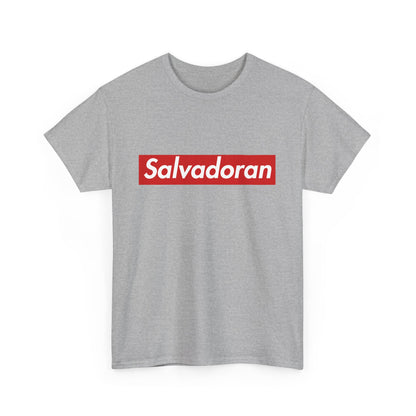 Additional product view of the Salvadoran Red Wordmark T-Shirt