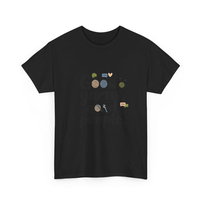 Additional product view of the New Zealand Good Yarns, Good People T-Shirt