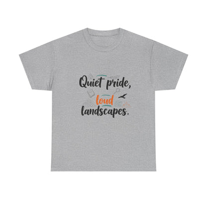 Additional product view of the New Zealand Quiet Pride, Loud Landscapes T-Shirt