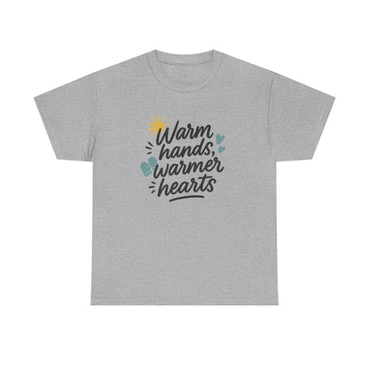 Additional product view of the El Salvador Warm Hands, Warmer Hearts T-Shirt
