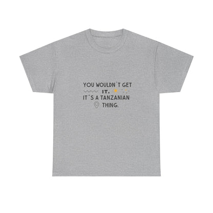 Additional product view of the Tanzania Tanzanian Thing T-Shirt