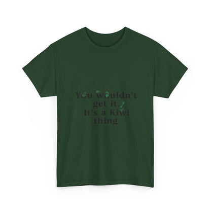 Additional product view of the New Zealand Kiwi Thing T-Shirt