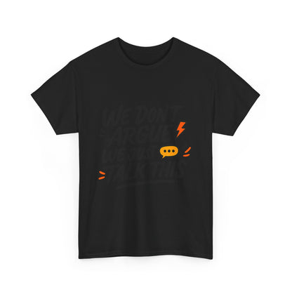 Additional product view of the Albanian Talking & Arguing Graphic T-Shirt