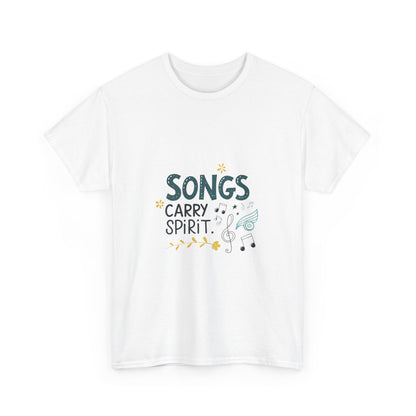 Additional product view of the Tuvalu Songs Carry Our Spirit T-Shirt