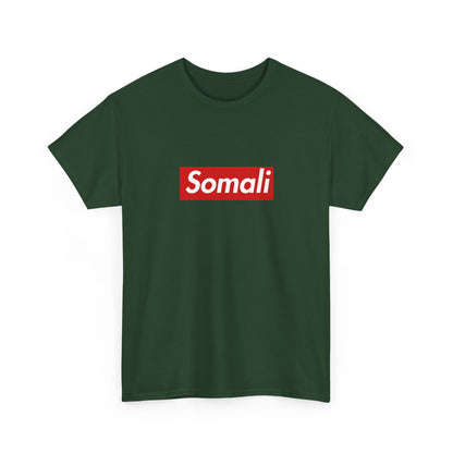 Additional product view of the Somalia Somali Red Wordmark T-Shirt