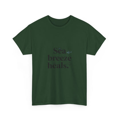 Additional product view of the Nauru Sea Breeze Heals T-Shirt