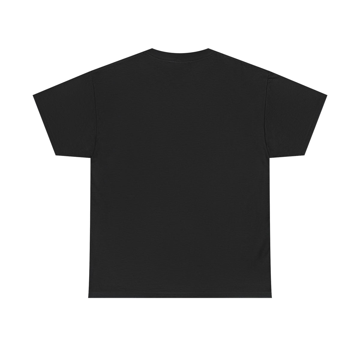 Black Grenada Grenadian Thing T-Shirt, flat back view, showing the unprinted back