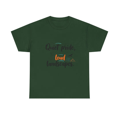 Additional product view of the New Zealand Quiet Pride, Loud Landscapes T-Shirt