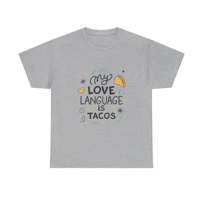 Additional product view of the Mexico My Love Language Is Tacos T-Shirt