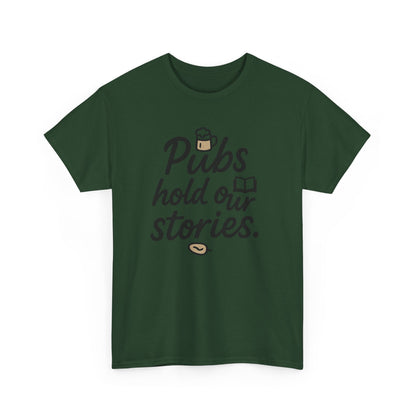 Additional product view of the Ireland Pubs Hold Our Stories T-Shirt