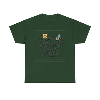 Additional product view of the Brazil Joy Is a Survival Skill T-Shirt