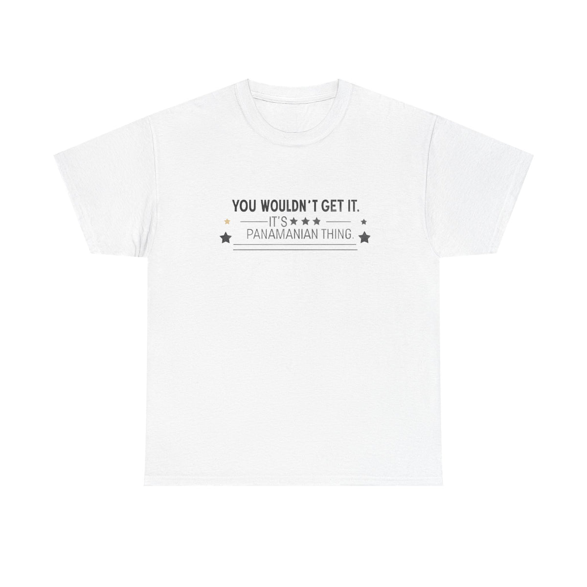 Front view of the Panama Panamanian Thing T-Shirt